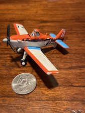 Disney Mattel Pixar's Planes Diecast Racing Dusty Crophopper 7 Aircraft