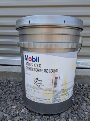 Mobil SHC 630 Synthetic Bearing & Gear Oil ISO VG 220 5-Gallon 110843