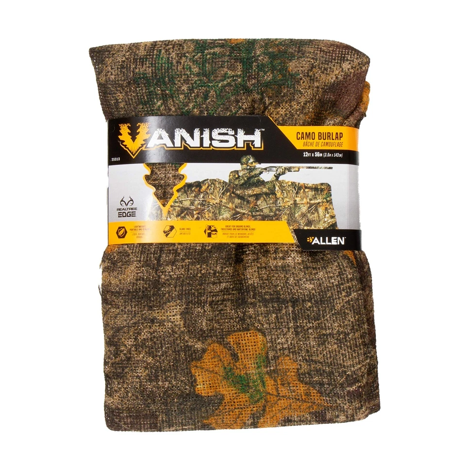 Allen Company Vanish Hunting Blind - Camo Burlap Blind Material for Waterfowl... - Image 3 of 4
