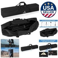 36x7x7 Tripod Case with Comfortable Handles - Ideal for Music and Photography
