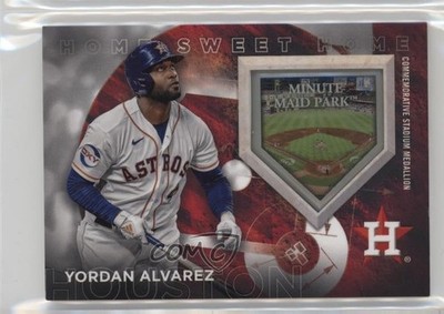 2024 Topps Series 1 Home Sweet Stadium Medallions /299 Yordan Alvarez 15qv