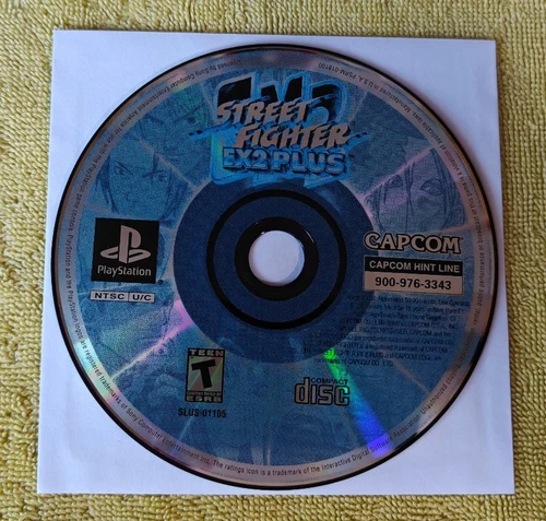 Street Fighter EX2 Plus (PlayStation 1 PS1) Disc Only Clean and Tested