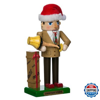 Kurt Adler 11'' A Christmas Story Mr. Parker Leg Lamp Nutcracker