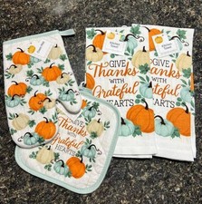 GIVE THANKS WITH GRATEFUL HEARTS FALL KITCHEN...