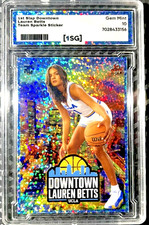 Lauren Betts Rookie Downtown Color Match Sticker Card Gem Mint 10 1st RC CUSTOM