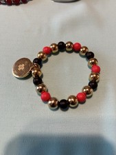 Fun Rustic Cuff Bracelet Oreo Cookie Charm mu...
