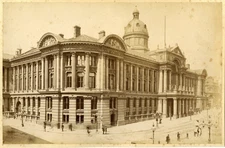 England, Birmingham, Council House Vintage Albums Print.  Albumen Print  