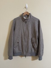 Loro Piana 100 Cashmere Storm System Jacket Grey Small