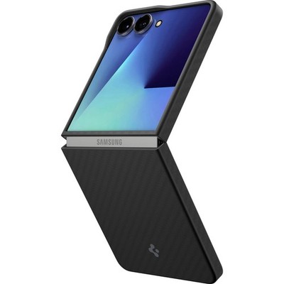 Handyhülle für Galaxy Z Flip7 Spigen Case Cover Schutz Hülle Etui Hülle Schwarz