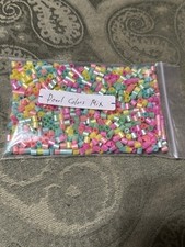 Perler Beads Pearl Mix 1000 Count Bulk Fuse Craft Art Rare Colors