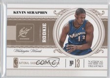 2010-11 Playoff National Treasures Rookie 71/99 Kevin Seraphin #188 1u6
