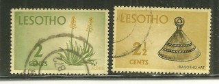 LESOTHO 49 50 USED ALOES BASOTHO HAT