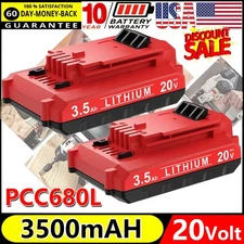 1-4X PCC680L Lithium-ion Battery for Porter Cable 20V 3.5AH MAX PCC685L PCC682L