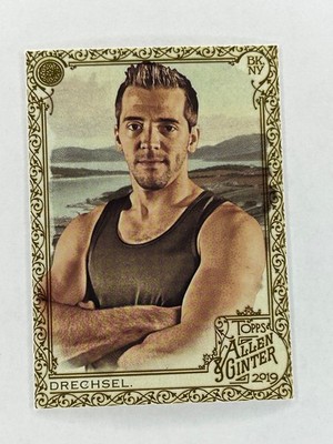 2019 Topps Allen and Ginter Gold Border #169 Drew Drechsel Ninja Hot Box