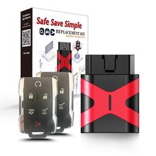 2 Programmable Keyfob Scanner Tool, Replacement DIY Programmer Kit for 2011-2...