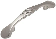 10 Pack 7063SN Satin Nickel Braided Cabinet Hardware Handle Pull - 3" Inch 76...