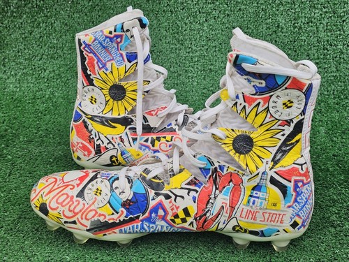 Under Armour Highlight MC Maryland Football Cleats Men's Size 11 Limited Edition - Picture 10 of 12