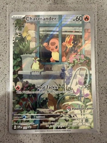 Pokemon Obsidian Flames Charmander SVP 044 Promo Pokemon Center Exclusive