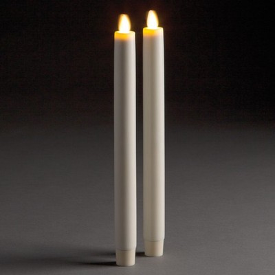 NAPA Home & Garden Lightli Moving Flame Indoor Tapers 10.5'', Set Of 2