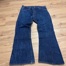 Vintage 1980's Levi's 701 Orange Tab Big E Dark Wash Jeans 36x30 RARE
