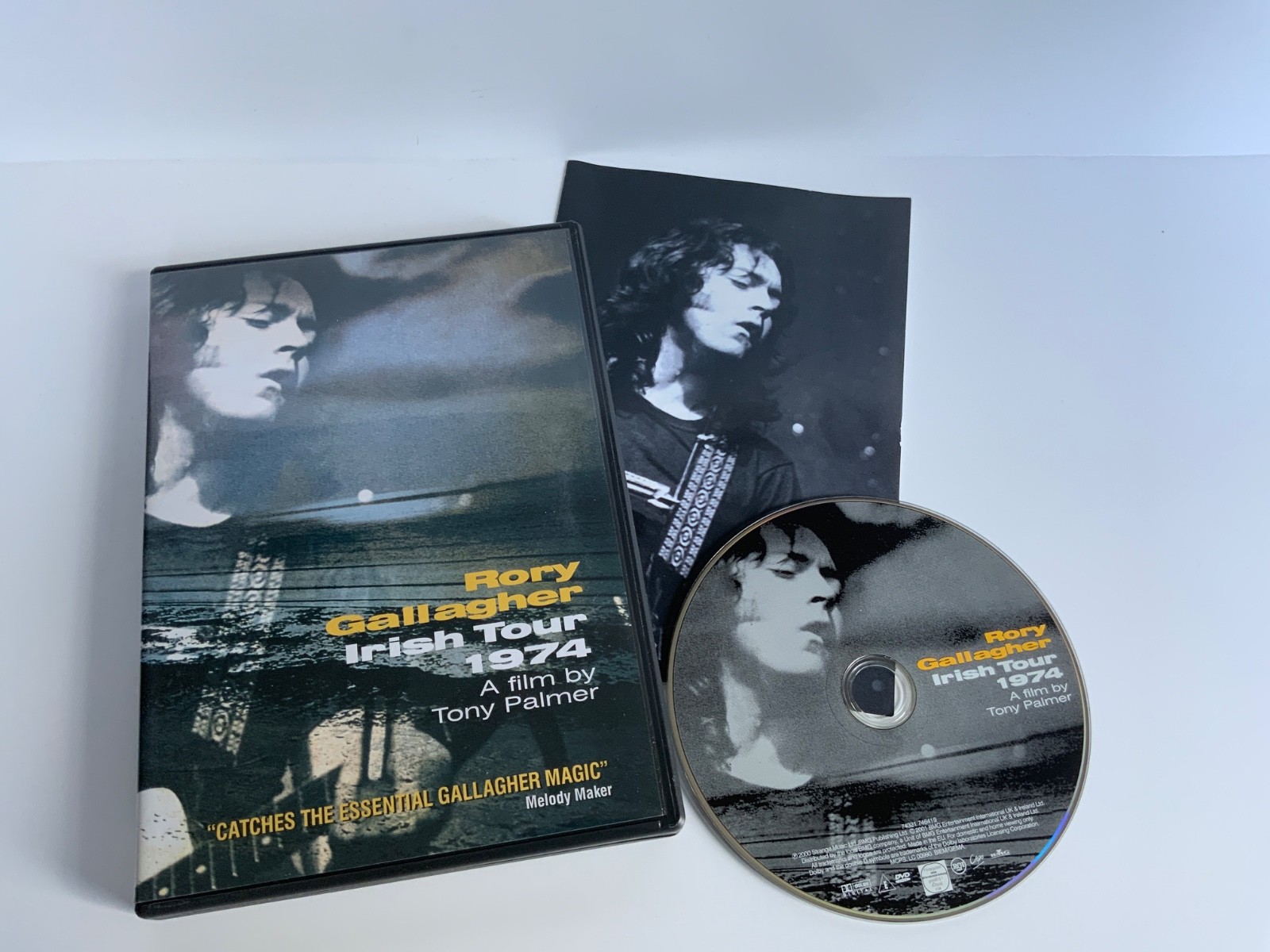 Rory Gallagher - Irish Tour 1974 (DVD, 2001) - A Film by Tony Palmer