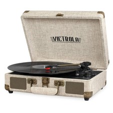 Victrola - Journey Bluetooth Suitcase Record Player with 3-speed Turntable - Li