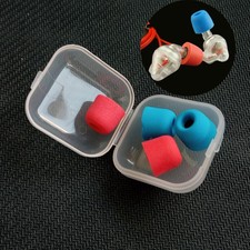 2 Pairs 4mm Memory Foam Tips Earbuds Eartips For Most Earbuds in-ear earphone