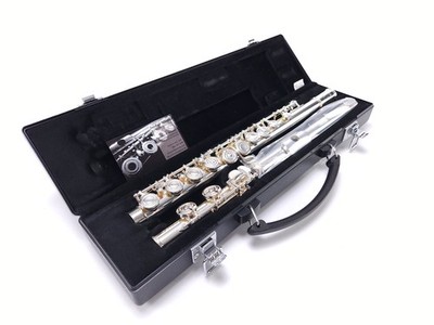 Yamaha YFL 222 Premium Student Beginner Closed Hole C Ft Flute Reconditioned ++