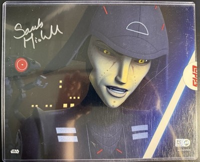 Topps Authentics Star Wars Rebels 7th Sister 8x10 signed Sarah Michelle Gellar