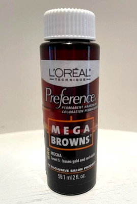 L'Oreal Preference Mega Browns BR5 Mocha-2oz-Fast