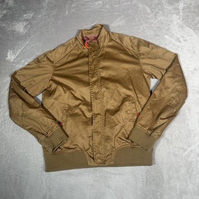 Ted Baker Jacket Mens 4 Brown Horwood Full Zip Bomber Softshell Casual