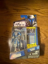 Star Wars The Clone Wars Mandalorian Warrior Figure CW29 New Box Damage