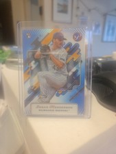 topps 2025 pristine blue rookie logan henderson 35/75 brewers #221