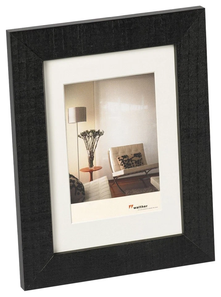 Bilderrahmen schwarz 20 x 20 cm Home Holzrahmen HO220B - Bild 1 von 1