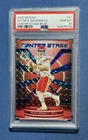 2025 Panini Mosaic Patrick Mahomes Center Stage Blue Prizm /99 PSA 10 Chiefs #27