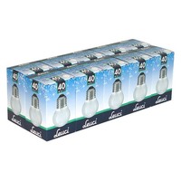 10 X Leuci GlüHbirne Tropfen 40W E27 Matt GlüHlampe 40 Watt GlüHbirnen Dimmbar