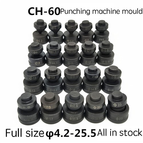 Hydraulic Punch Round Die Stainless Steel Punching Machine CH-60 Punching Mould - Picture 5 of 9