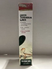 Zilla Green Terrarium Liner 15/20H GAL 11.75” x 23.5” Central Garden & Pet Co.