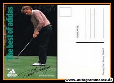 Autograf golf | Bernhard LANG | lata 90. (kolor sceny gry) Adidas