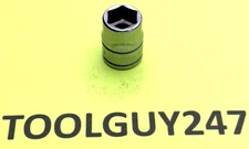 SNAP ON TOOLS USA NEW 3/8" Drive 7/16" SAE 6 Point Shallow Chrome Socket FS141