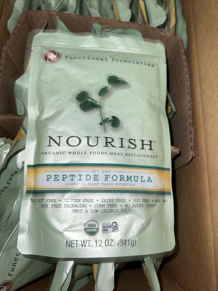 Nourish (PEPTIDE) Meal Replacement BOX of 24 Tube Feeding Formula eBay