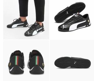 puma black motorsport shoes