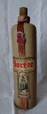 Ancienne Bouteille Grès Liqueur de l' Ancienne Abbaye de Soreze ,cachet cire