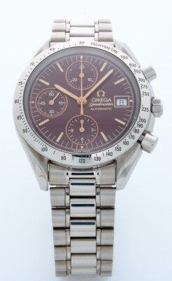 RARE Omega Marui Speedmaster Date Watch Oxblood SPECIAL
