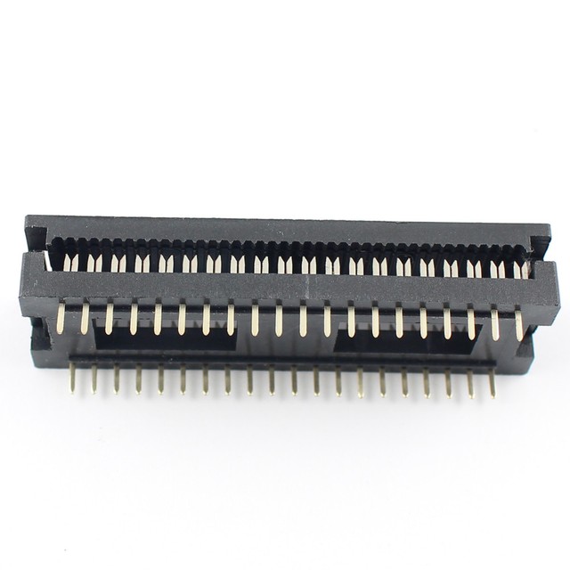 10Pcs 2.54mm 2x20 Pin 40 Pin Male IDC Ribbon Cable Transition Connector