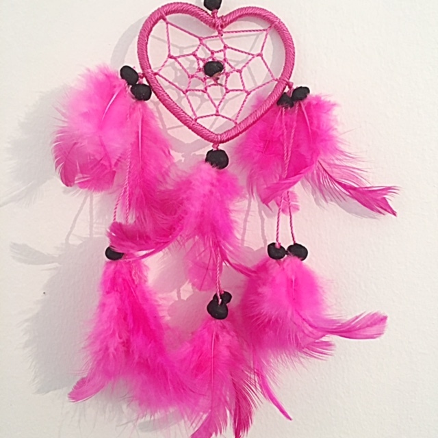 DREAM CATCHER GIRLS BOYS DREAMCATCHER PINK NYLON MANY STYLES SMALL
