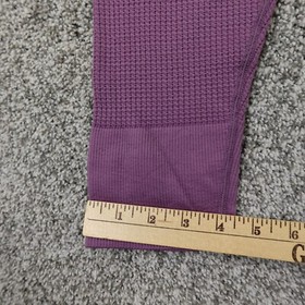 PINK Pants Womens Medium Purple Victoria Secret Active Knit Jogger Sweatpants