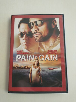 Pain & Gain -DVD Duane ''The Rock'' Johnson Mark Wahlberg 