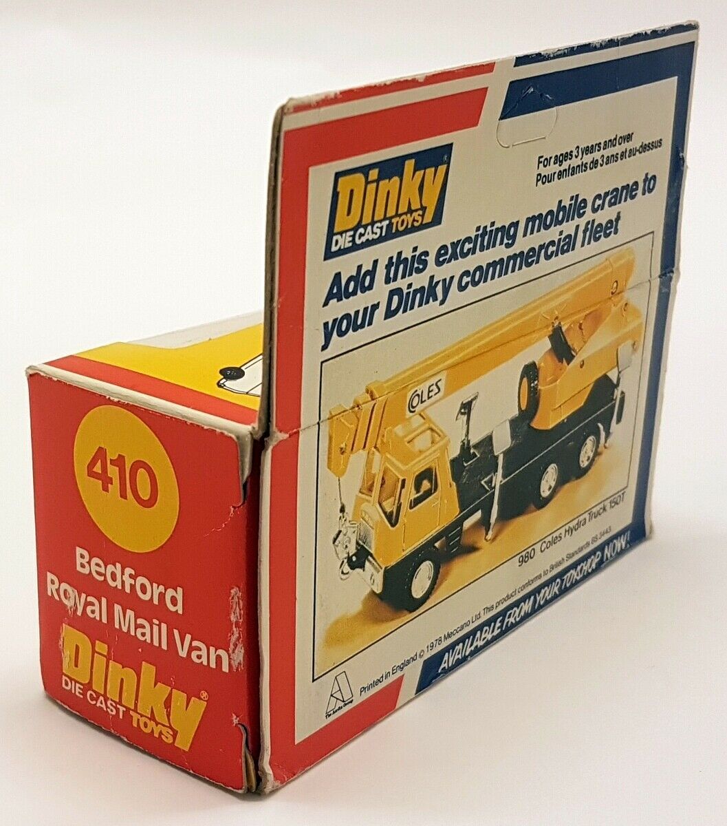 Dinky Toys GB N°410 Bedford Van Royal Mail – Neuf En Boîte – Échelle 1:43