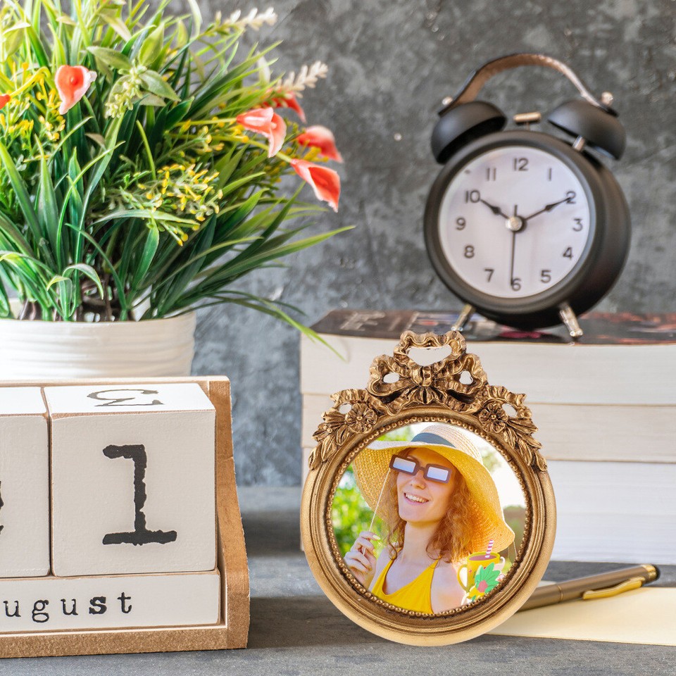 Vintage Frame Antique Frames Photo Decoration European Retro Bow